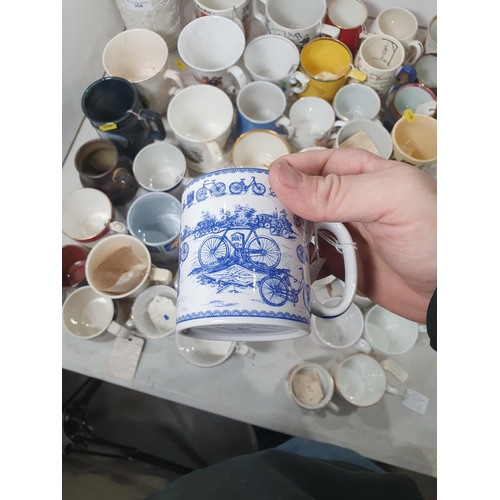 354 - A collection of assorted Tankards including Royal Commemorative (R5)