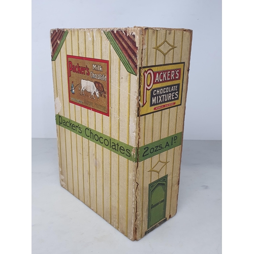 48 - A Packer's Milk Chocolate advertising Dolls House/Box, with six Recipe Books, small Rolling Pin, Cer... 