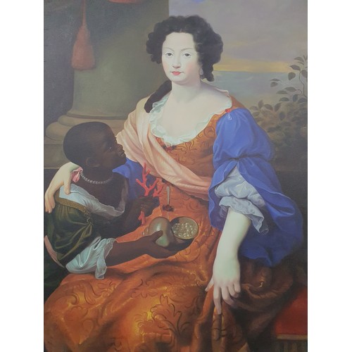 429 - LATE TWENTIETH CENTURY SCHOOL (After Pierre Mignard)). Portrait of Louise de Keroualle (Duchess of P... 