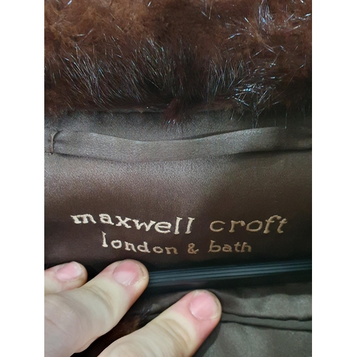 241 - A Maxwell Croft, London & Batch Ladies Fur Coat. (R7).