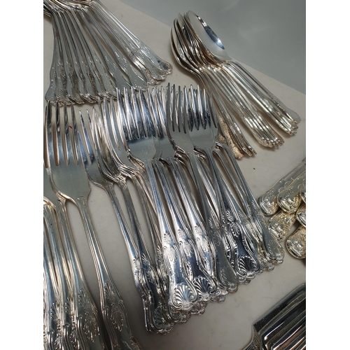 250 - A set of Viners of Sheffield King's Pattern Cutlery for 12 persons