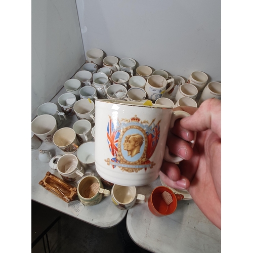 307 - A collection of Commemorative Mugs, including 6 Commemorative Beakers, etc, (R.5)