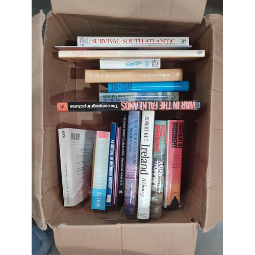 335 - A box of Books including, 