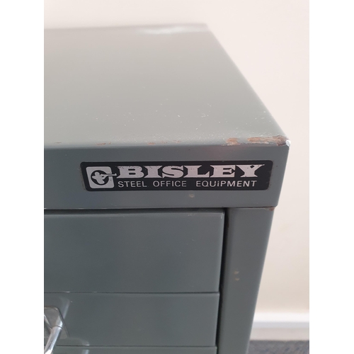 34 - A pair of “Bisley” fifteen drawer Filing Units 37”High x 11”Wide x 17”Deep.

ROOM 7