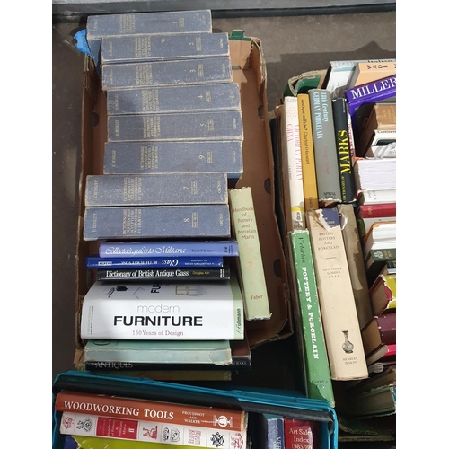 482 - Six boxes of antique reference Books (R5)