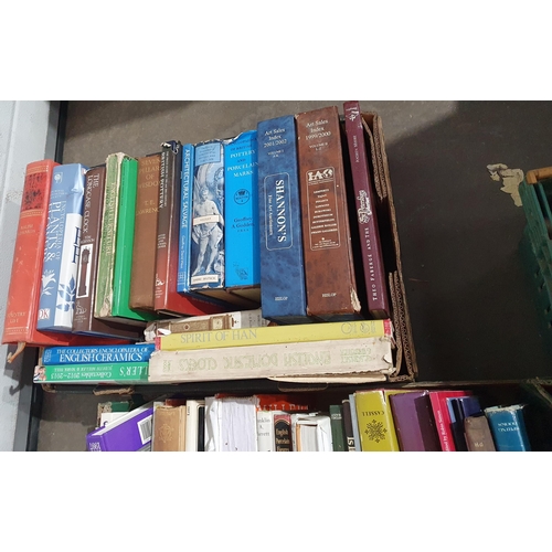 482 - Six boxes of antique reference Books (R5)