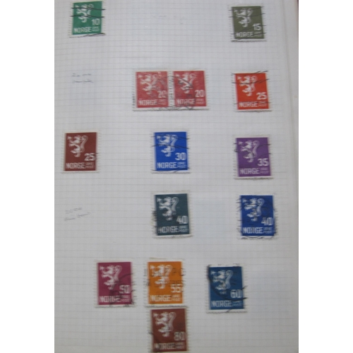 233 - A large accumulation of All World Stamps, mint/used, principally post 1950, in various albums and fi... 