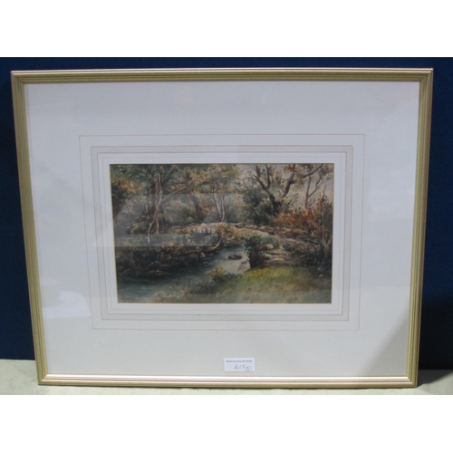 415 - EDWARD SMITH. Hartlebury, Worcestershire, signed, watercolour, 7 1/2 x 9 3/4 in; together with a wat... 