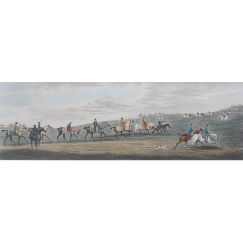 419 - AFTER HENRY ALKEN.. Training; Preparation; Preparing to Race, colour aquatint engravings by Thomas S... 