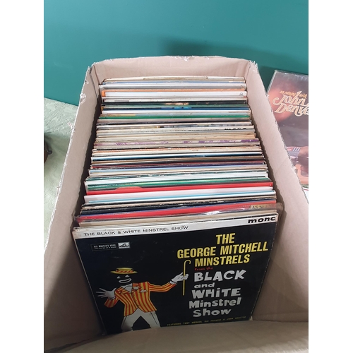 286 - A Box of assorted Vinyl Records, (R9).