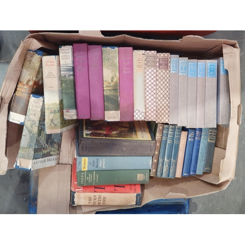 532 - Four Boxes of Books including Henry Stephens, The Book of The Farm 