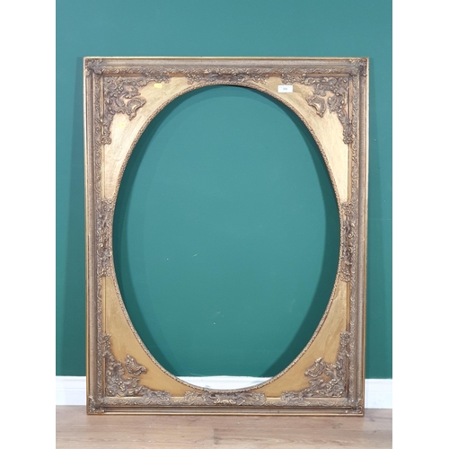 590 - A reproduction ornate gilt Picture/Mirror Frame, 3ft 11