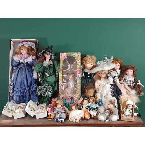 700 - A box of assorted Dolls including, two 