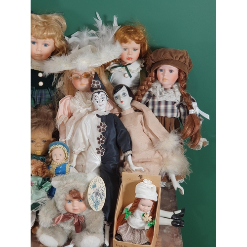 700 - A box of assorted Dolls including, two 