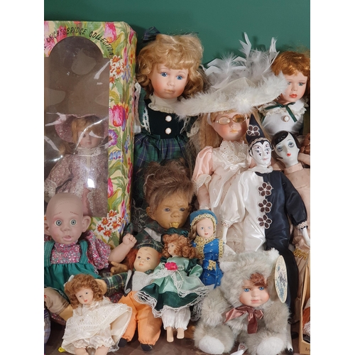 700 - A box of assorted Dolls including, two 