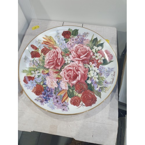 380 - A quantity of Boxed Collectors Plates including some Royal Copenhagen, Hutschenreuther floral plate,... 