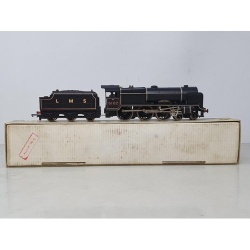 100 - A boxed Wrenn 2261 Royal Scot Class Locomotive 'Black Watch' in LMS lined black livery, box G (large... 