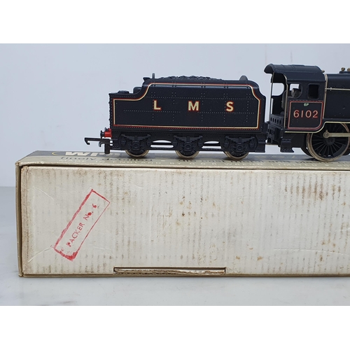 100 - A boxed Wrenn 2261 Royal Scot Class Locomotive 'Black Watch' in LMS lined black livery, box G (large... 