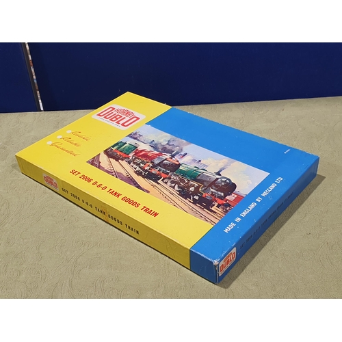 12 - A boxed Hornby Dublo 2006 late 0-6-0 Tank Goods Set, unused, superb box. Locomotive and wagons all i... 