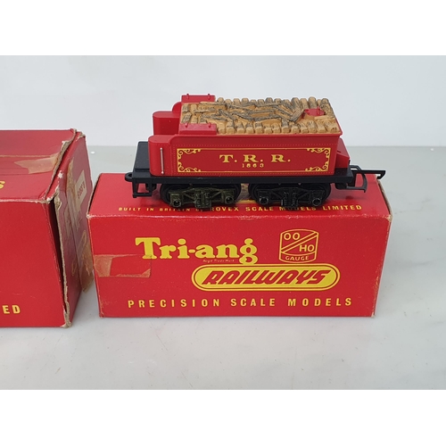 122 - A boxed Triang 00 gauge R.358S 'Old Time Davy Crockett' Locomotive complete with instructions and un... 