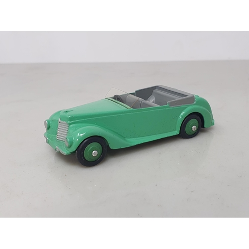 176 - A Dinky Toys 38e light green Armstrong Siddeley Coupe with grey hubs, Nr M-M