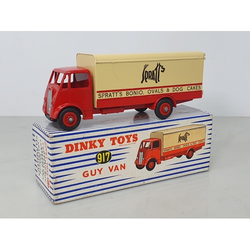 180 - A Dinky Toys No.917 Guy 'Spratts' Van, Nr M-M, box Ex plus