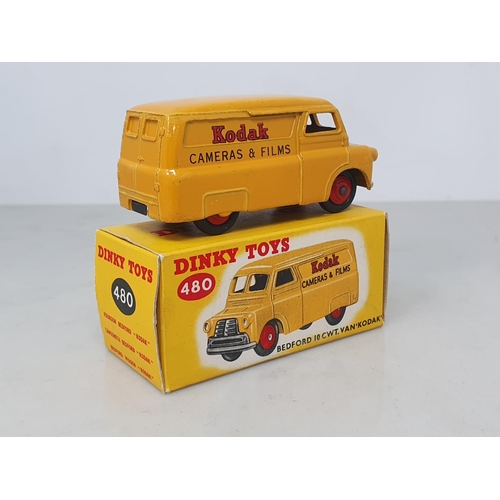 188 - A boxed Dinky Toys No.480 Bedford 'Kodak' Van, Nr M-M, box superb