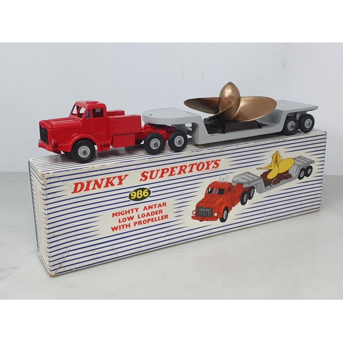 193 - A boxed Dinky Supertoys No.986 Mighty Antar with propeller, Nr M-M, box Ex with all packing