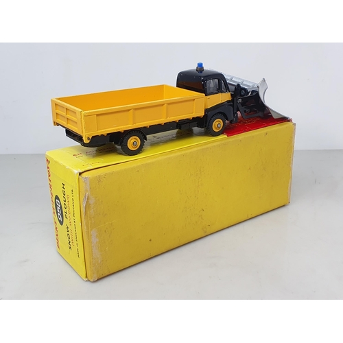 195 - A boxed Dinky Supertoys No.958 Snow Plough with silver blade, Nr M-M, box Ex