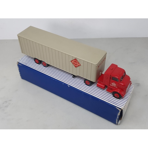 197 - A boxed Dinky Supertoys No.948 Tractor-Trailer McLean, Nr M-M, box near perfect