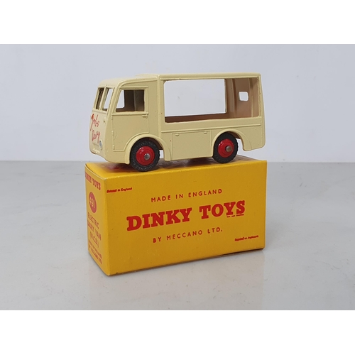 210 - A boxed Dinky Toys No.491 'Jobs' Electric Dairy Van, M, box superb