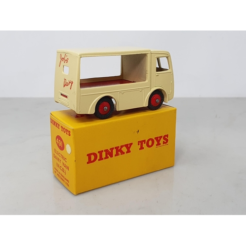 210 - A boxed Dinky Toys No.491 'Jobs' Electric Dairy Van, M, box superb