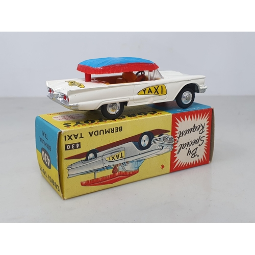 218 - A boxed Corgi Toys No.430 Bermuda Taxi, Nr M-M, box Ex plus