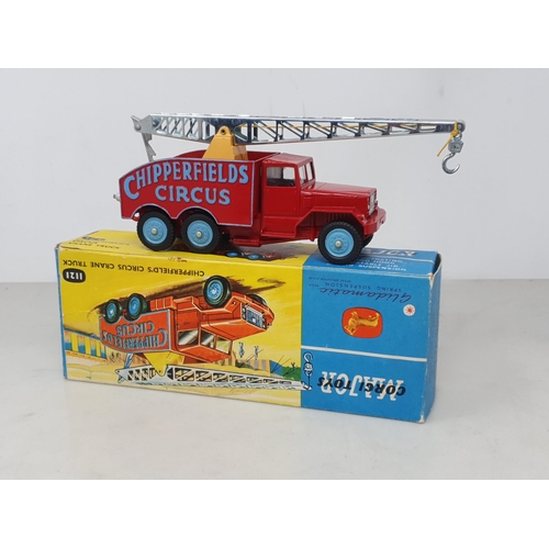 220 - A boxed Corgi Toys No.1121 Chipperfield's Circus Crane Truck, Nr M-M, box Ex, end opening with packi... 