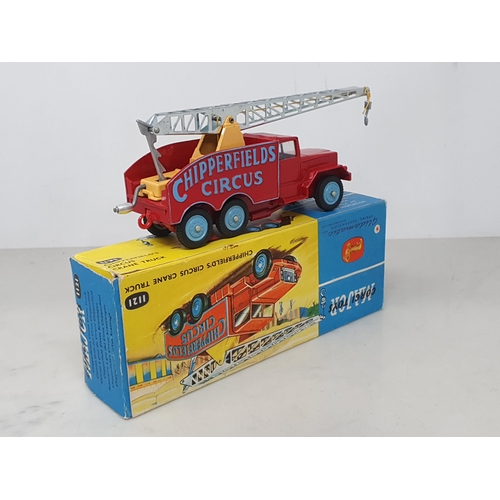 220 - A boxed Corgi Toys No.1121 Chipperfield's Circus Crane Truck, Nr M-M, box Ex, end opening with packi... 