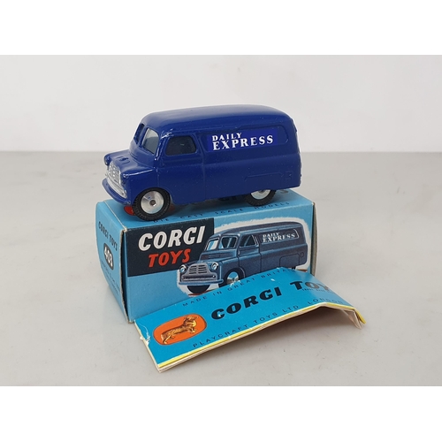 226 - A boxed Corgi Toys Bedford 12 cwt 'Daily Express' Van, Nr M-M, box superb