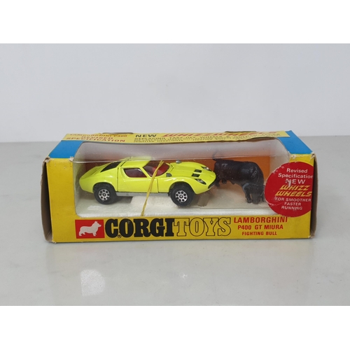 232 - A boxed Corgi Toys No.342 Lamborghini P400 GT, Nr M-M, box Ex