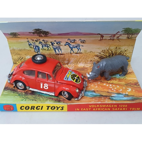 235 - A boxed Corgi Toys No.256 V.W. Safari, Nr M-M, box Ex plus