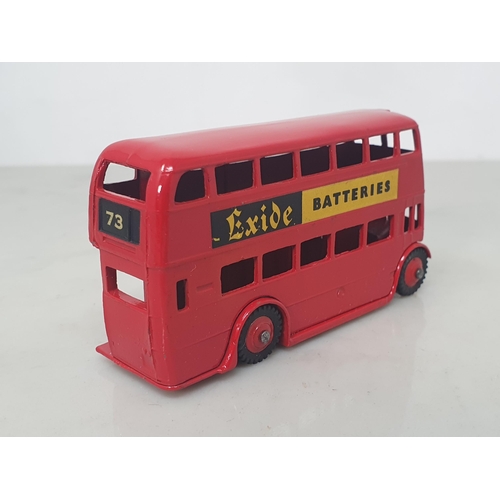 25 - A Dinky Toys 291 'Exide' double decker Bus, mint condition, ideal for the layout