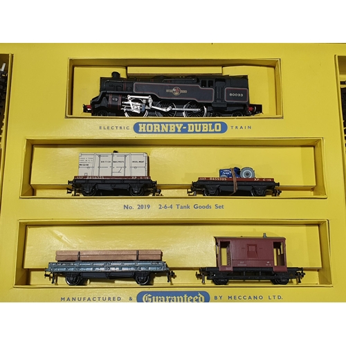 35 - A boxed Hornby Dublo 2019 2-6-4T Goods Set, unused with literature. This is the first version with m... 