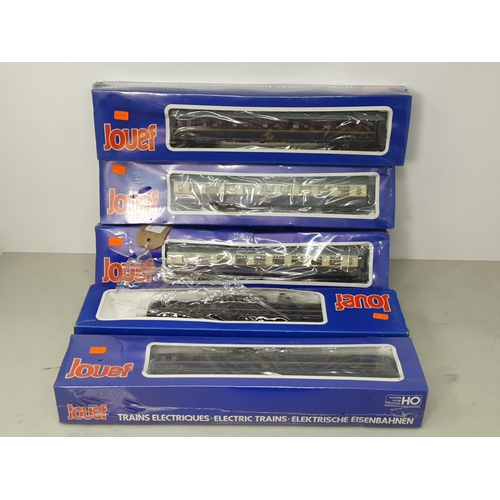 352 - Five boxed Jouef HO scale CIWL Pullman Coaches