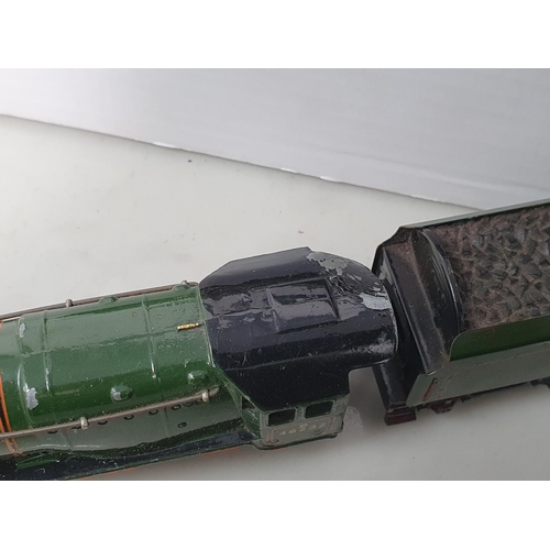 356 - Four unboxed Hornby Dublo 3-rail Locomotives including gloss 'Duchess of Montrose', matt 'Duchess of... 