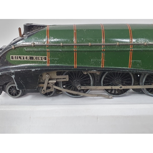 356 - Four unboxed Hornby Dublo 3-rail Locomotives including gloss 'Duchess of Montrose', matt 'Duchess of... 