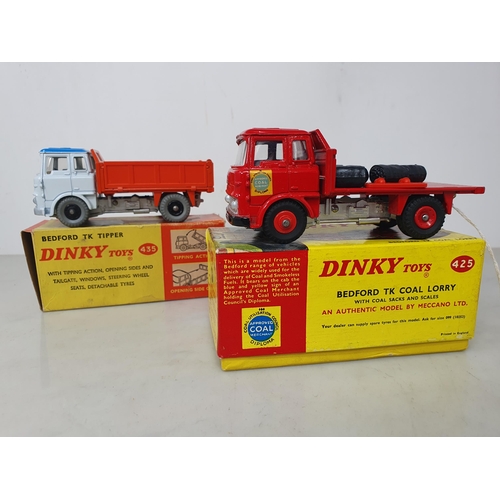 397 - A boxed Dinky Toys No.425 Bedford TK Coal Lorry, Ex, box Ex and a boxed Dinky Toys No.435 Bedford TK... 