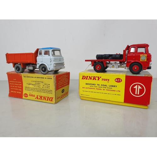 397 - A boxed Dinky Toys No.425 Bedford TK Coal Lorry, Ex, box Ex and a boxed Dinky Toys No.435 Bedford TK... 