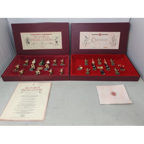 400 - A boxed Britains limited edition No.001269 Seaforth Highlanders Set and a boxed Britains limited edi... 