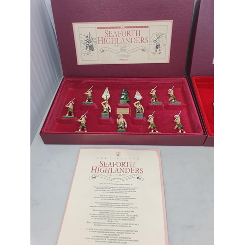 400 - A boxed Britains limited edition No.001269 Seaforth Highlanders Set and a boxed Britains limited edi... 