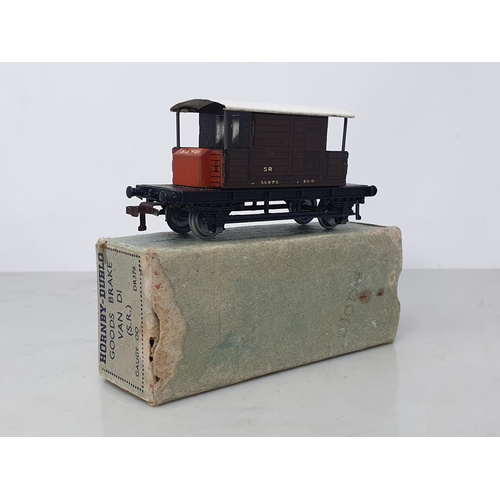 46 - A boxed Hornby Dublo D1 SR Goods Brake Van, Nr M. Brake in near mint condition. Box is dated 5/49 fr... 