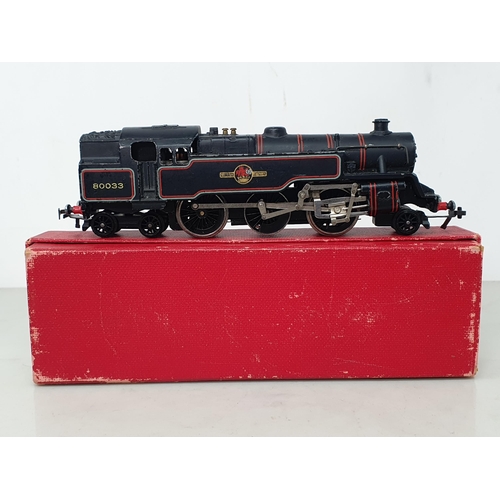 65 - A boxed Hornby Dublo EDLT20 'Bristol Castle' Locomotive and a boxed 2218 2-6-4T Locomotive, both box... 