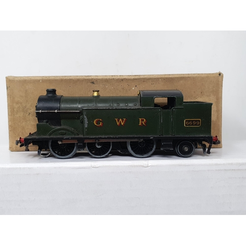 78 - Three Hornby Dublo 3-rail 0-6-2T Locomotives including LNER No.9596, Southern No.2594 and GWR No.669... 